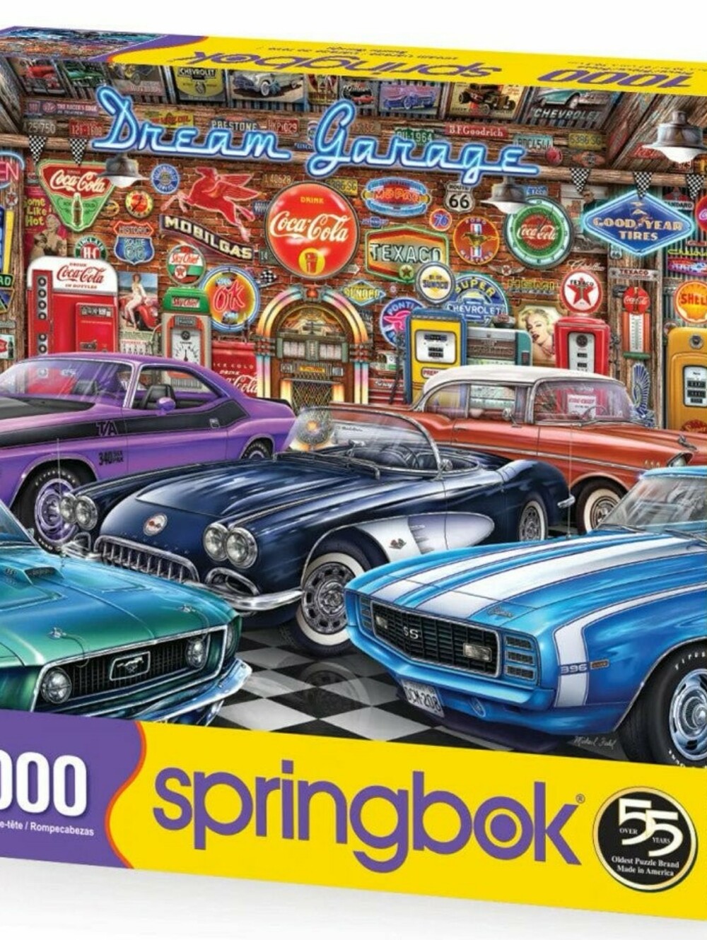 Springbok Dream Garage 1000-Piece Jigsaw Puzzle